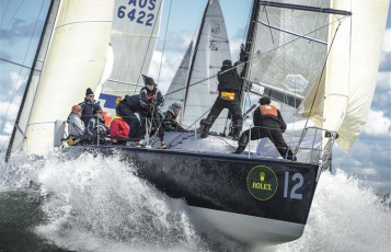 VIRAGO (USA) IN ACTION DURING THE 2012 ROLEX FARR 40 WORLDS