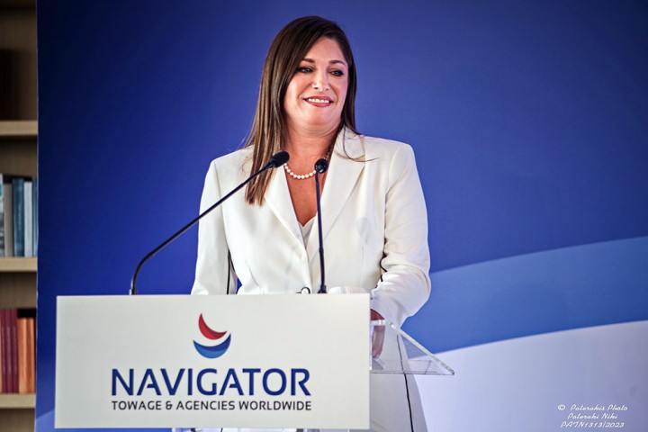 Danae Bezantakou, CEO of Navigator Shipping Consultants