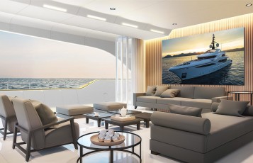 Samsung The Wall for Yachts