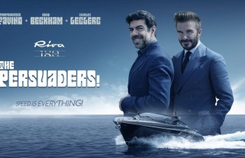 “RIVA THE PERSUADERS!”: The short film for the brand’s 180th anniversary with Favino, Beckham and Leclerc