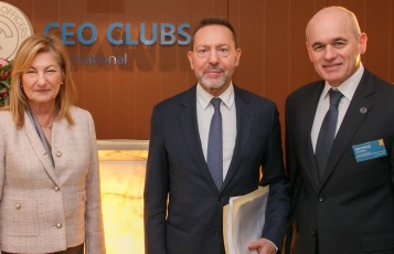 Γόνιμος διάλογος μεταξύ του Διοικητή της Τράπεζας της Ελλάδος και των μελών του CEO Clubs Greece