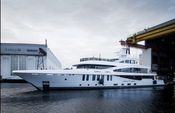Two unique Amels Limited Editions superyachts launched 
