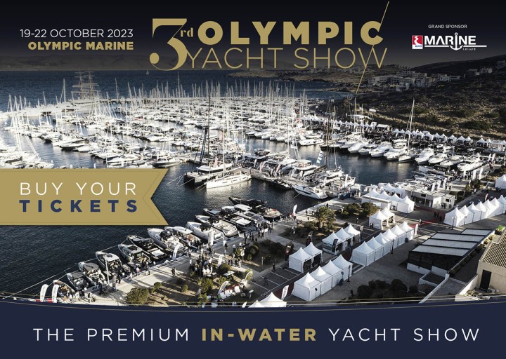 Olympic Yacht Show 2023 ksekinise i propolisi eisitirion gia to premium inwater yacht show tis elladas 