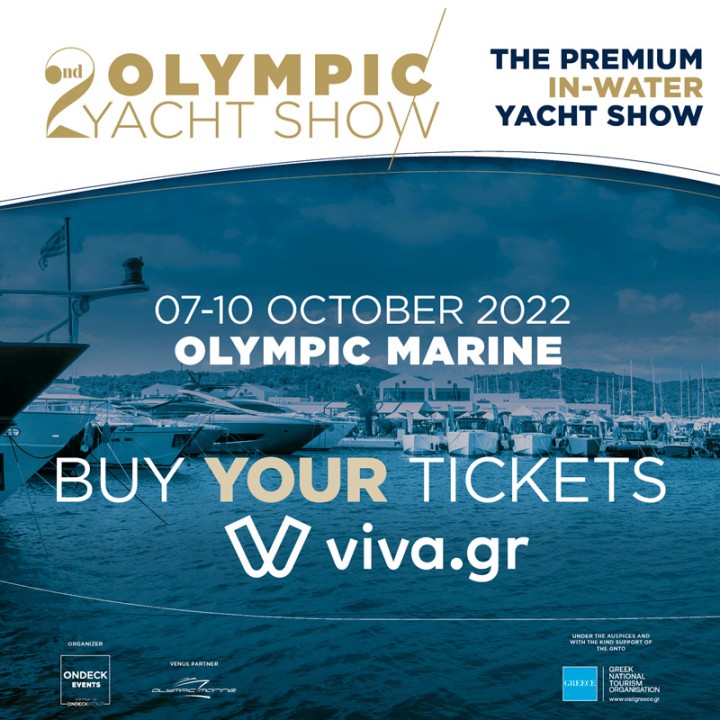 tickets Olympic Yacht Show 2022