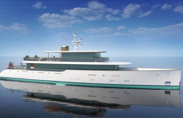 Project YN 256 45m Hoek Design superyacht sold 