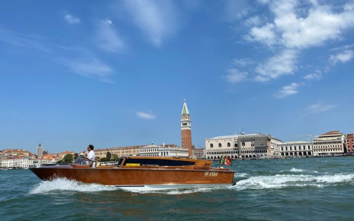 First Yanmar Powered Venetian Taxi Boat