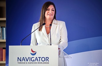 Δανάη Μπεζαντάκου, CEO της Navigator Shipping Consultants