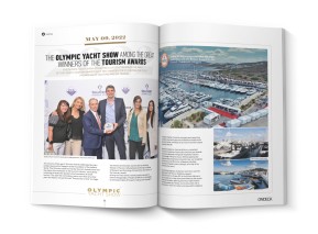 THE OLYMPIC YACHT SHOW AMONG THE GREAT WINNERS OF THE TOURISM AWARDS 20222 