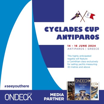 Cyclades Cup 2024 Media Partner ONDECK