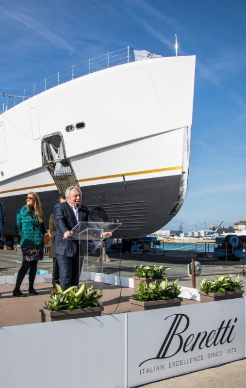 Benetti launches Superyacht FB273