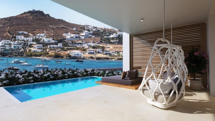 10.Once in Mykonos Luxury Resort Premium Suite Sea View With Private Pool