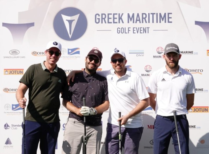 4 Greek Maritime Golf Event 1st Team by Charis Akriviadis