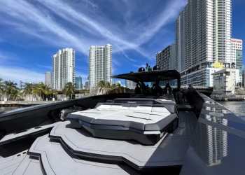 First Tecnomar for Lamborghini 63 in Miami by The Italian Sea Group