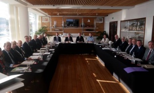 IMA Presidents' Forum 2021 at the Yacht Club de Monaco. Photo: James Boyd / IMA
