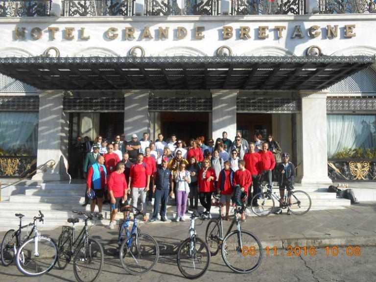 Ποδηλατοδρομία & Καθαρισμός Παραλίας από τα Ξενοδοχεία Μεγάλη Βρεταννία & King George