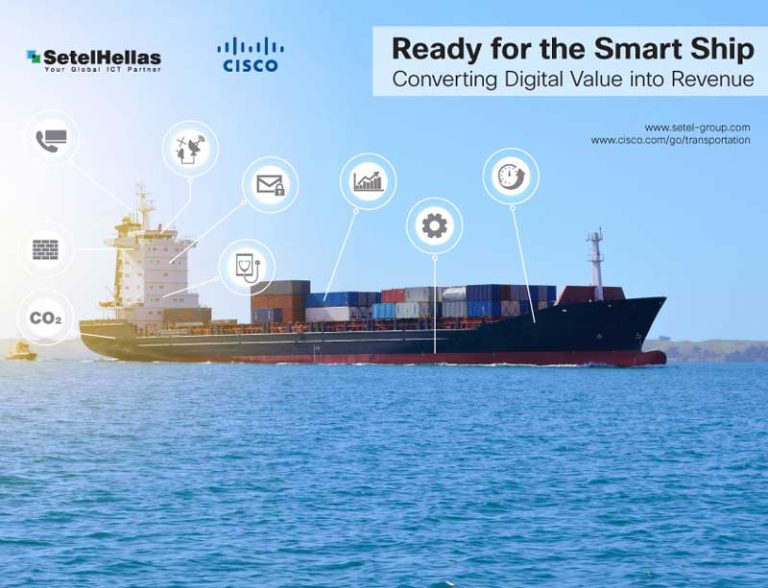SetelHellas and Cisco at the 3rd Naftemporiki Shipping Conference