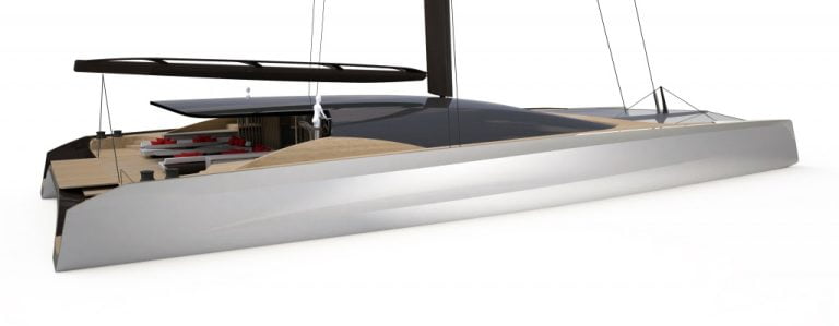 A 35 metre design by BlackCat Superyachts