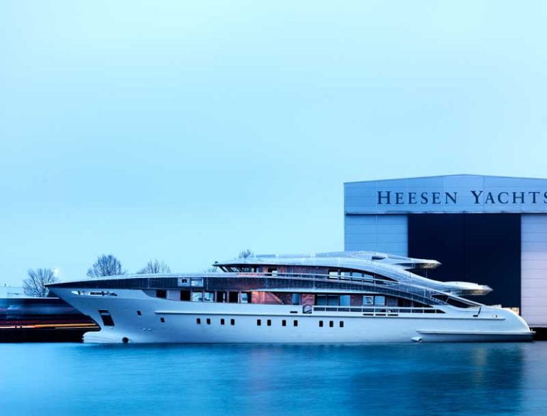 Heesen unveils Project Maia, 50m steel displacement motoryacht.