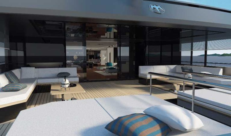 Baglietto 55m Project by Santa Maria Magnolfi