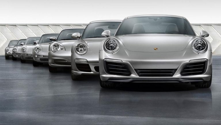 From zero to 1,000,000: Seven generations of the Porsche 911