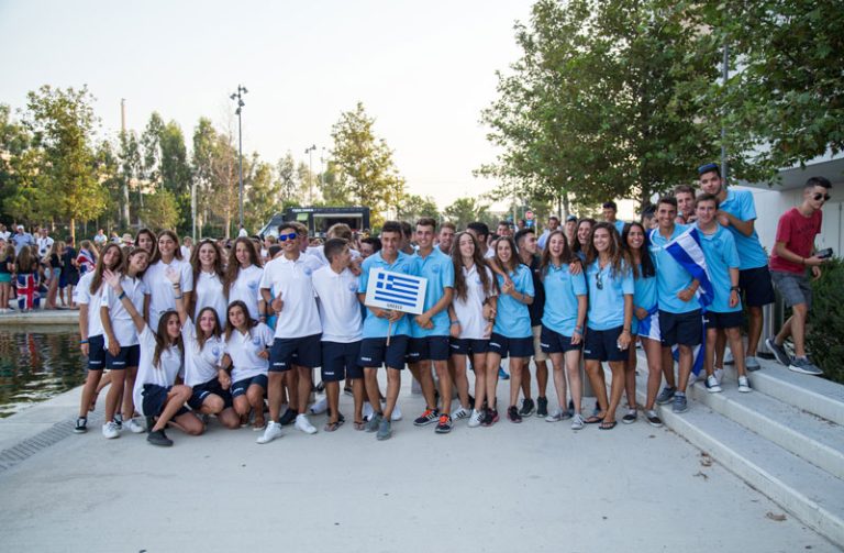Τελετή έναρξης του Ανοικτού Πανευρωπαϊκού Πρωταθλήματος Ιστιοπλοΐας 420
