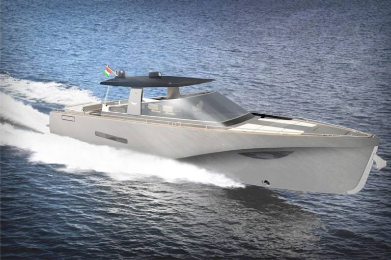 Heron 56 a yacht with ultra-innovative lines