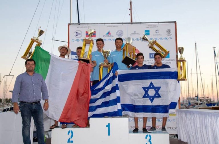 Gold Medals to Greece in open Fleet, Spain i Ladies and Italy in U17 at 420 Europeans