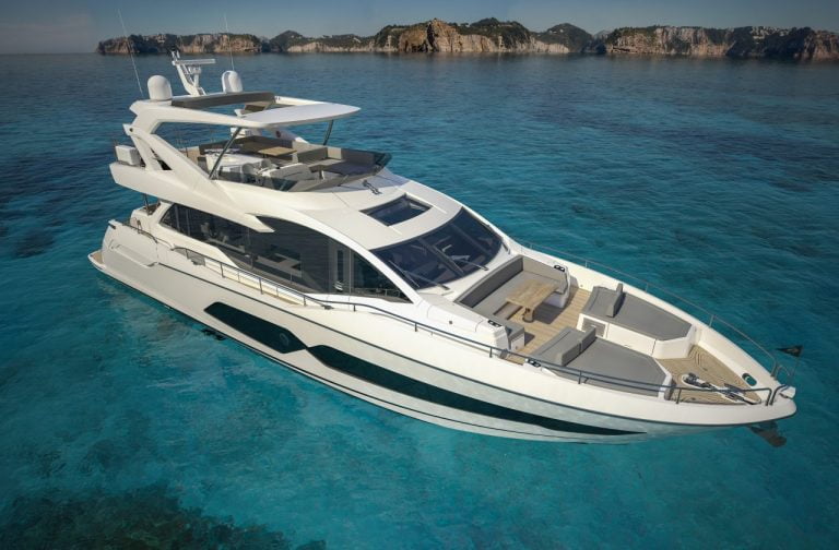 The all-new Sunseeker 76 Yacht