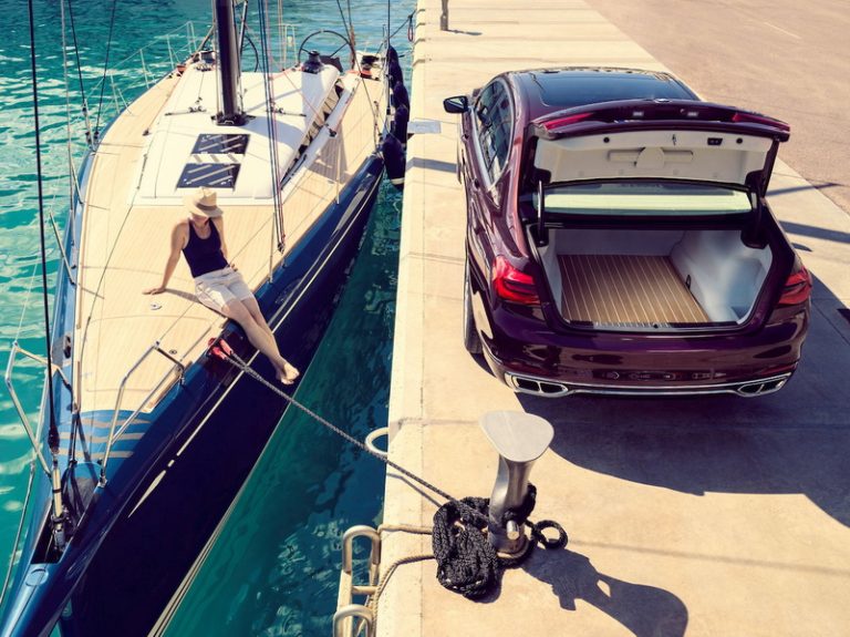 The BMW Individual M760Li inspired by Nautor’s Swan