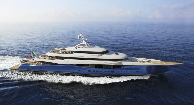 Claydon Reeves & Fincantieri Yachts unveil 90m LINEA