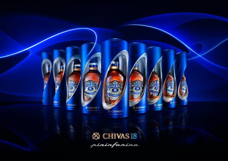 Συλλεκτική συσκευασία για το Chivas Regal 18 από τον Pininfarina