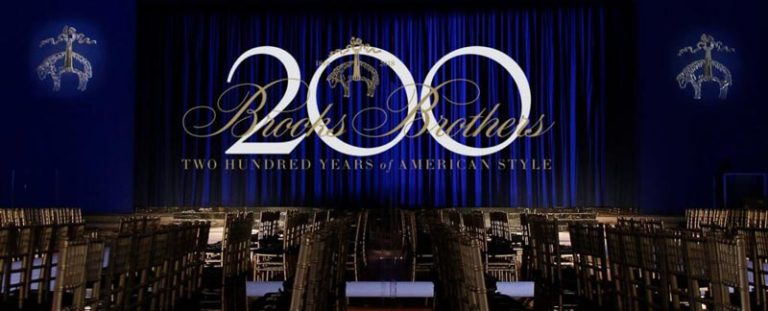 Εορτασμός στη Φλωρεντία για τα 200 χρόνια της Brooks Brothers