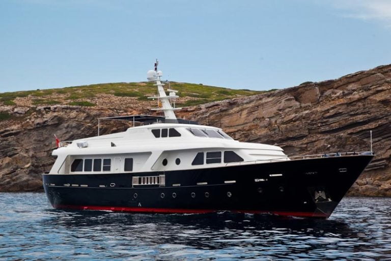 Benetti Harmonya is available to charter in the Balearics