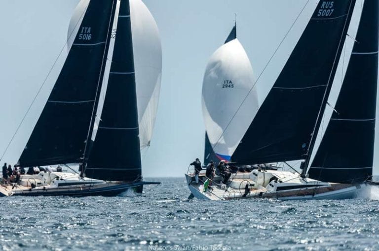 Swan One Design Classes shine during Rolex Giraglia