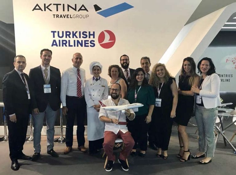 Η Turkish Airlines και το Aktina Travel Group συμμετείχαν στα Ποσειδώνια 2018