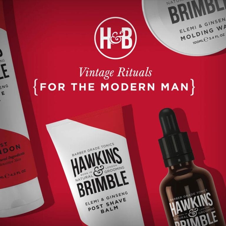 Hawkins & Brimble. Kλασικό Βρετανικό στυλ ανδρικής περιποίησης