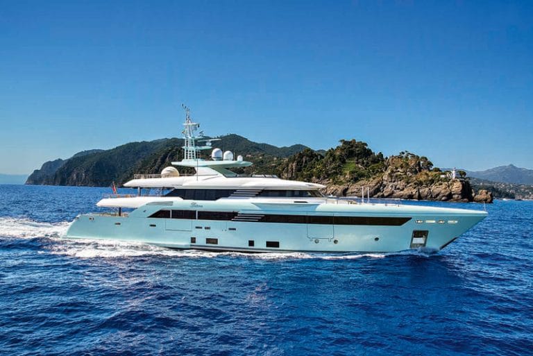 The new 50-metre superyacht Latona