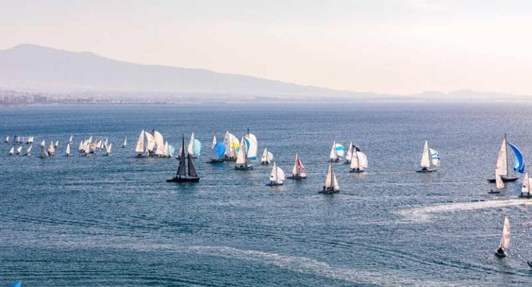 Η «χρυσή» Ολυμπιονίκης Αιμιλία Τσουλφά στο Sailing Marathon