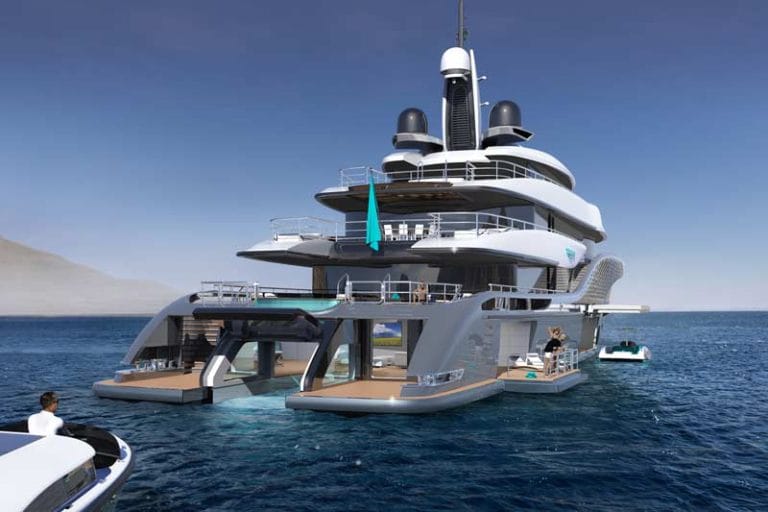 Ken Freivokh’s inspired design for a new 77m Turquoise Yacht