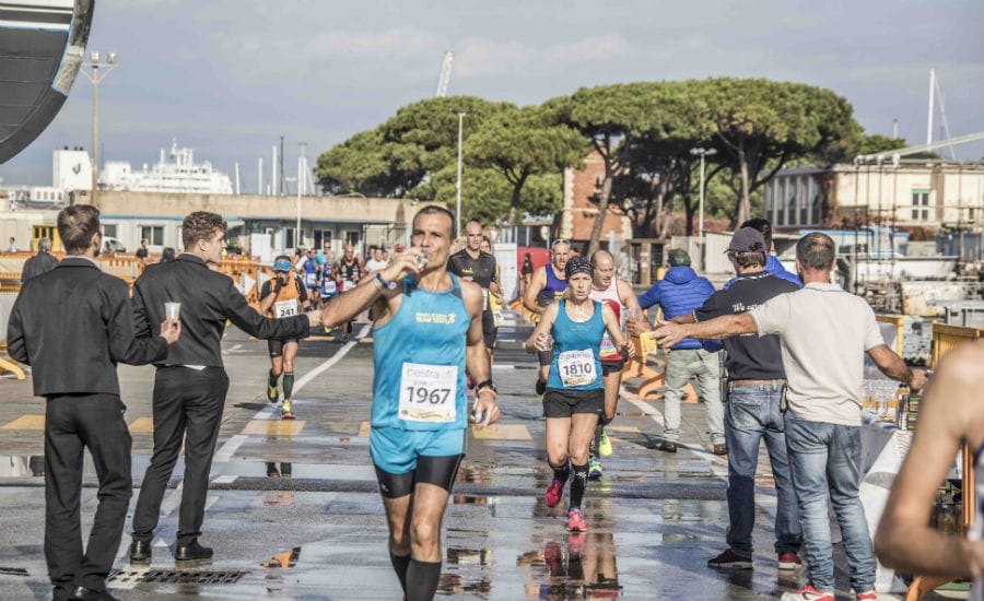 Livorno Half Marathon inside Benetti 2