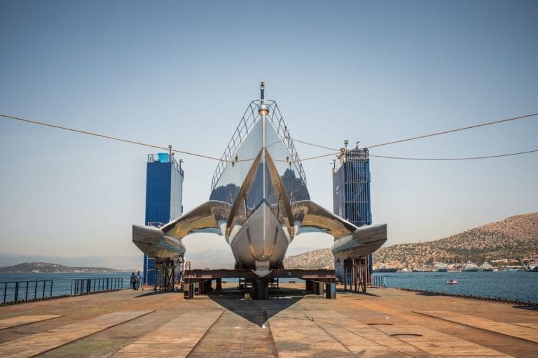 Α day at Spanopoulos Shipyards in Greece