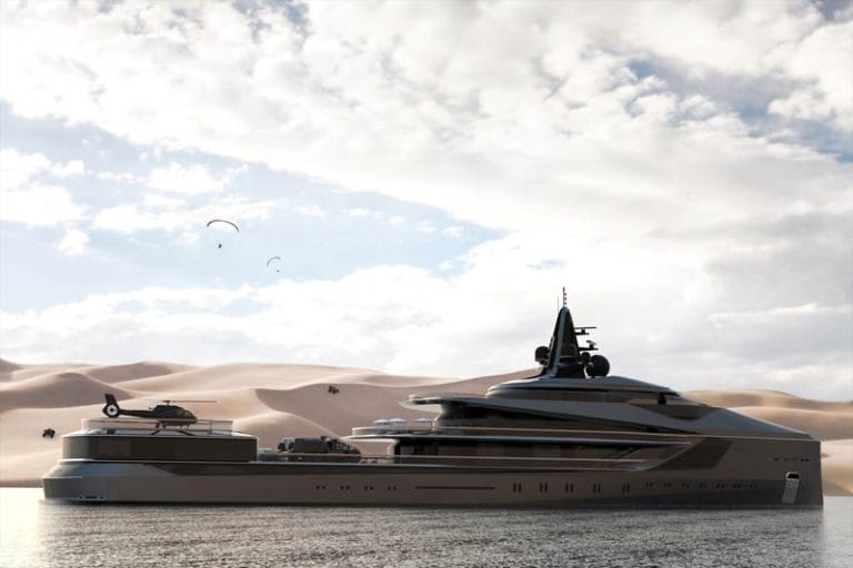 Oceanco unveils Esquel 105m Expedition Yacht