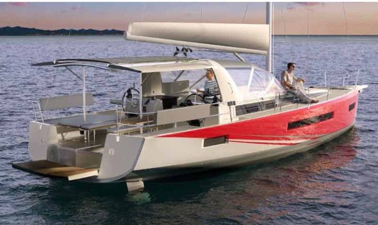 Jeanneau SUN LOFT 47, a Monocat to charter by berth