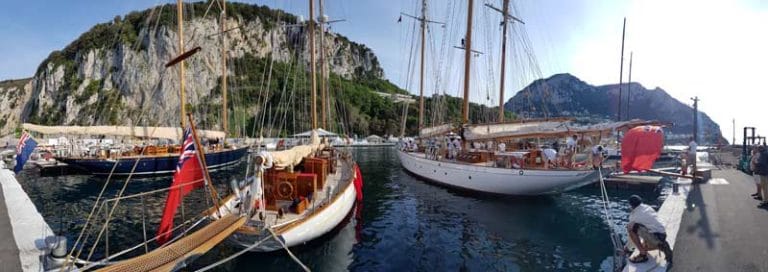 Stepping back to yachting’s grand epoch at Capri Classica