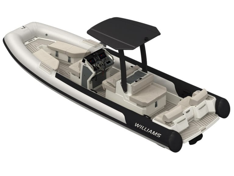 Williams Jet Tenders designed for the superyacht sector