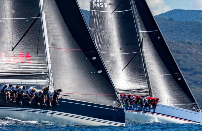 Swan One Design Mediterranean League at Halfway Point