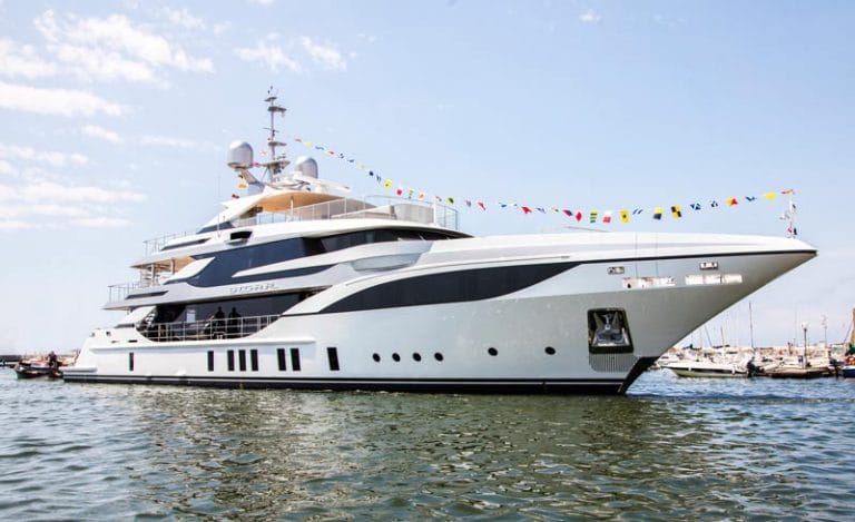 Benetti Launches FB703 M/Y “Bacchanal” a 47-meter Custom Mega Yacht