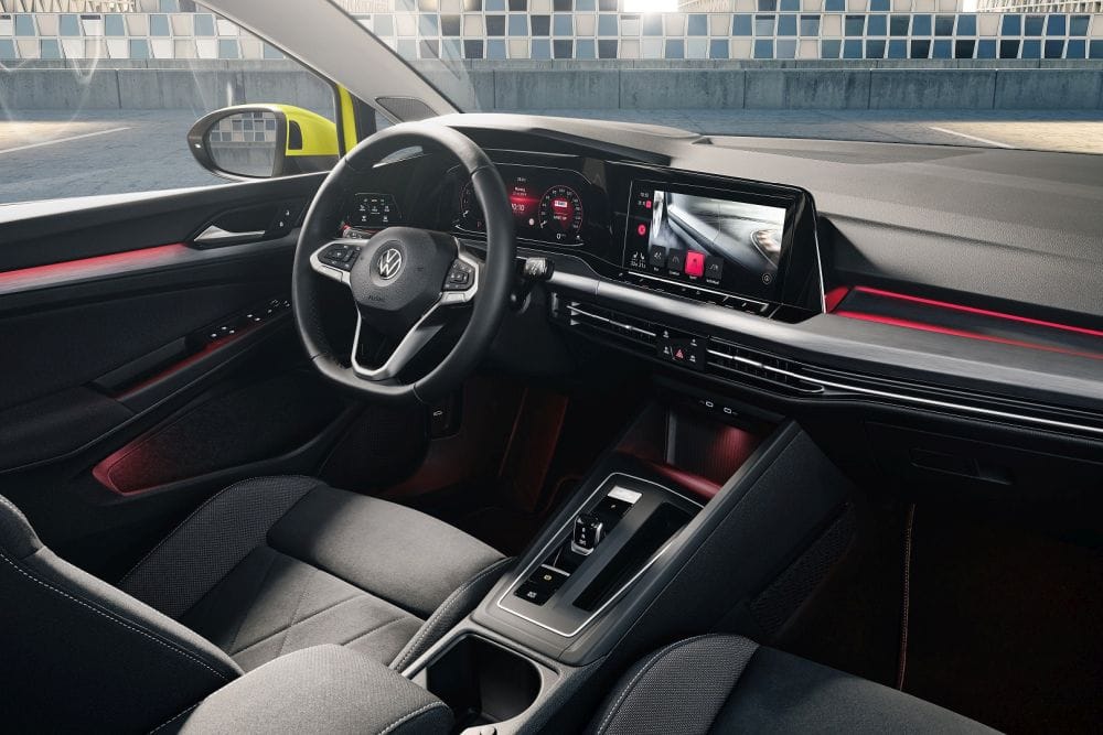 vw golf 8 interior 