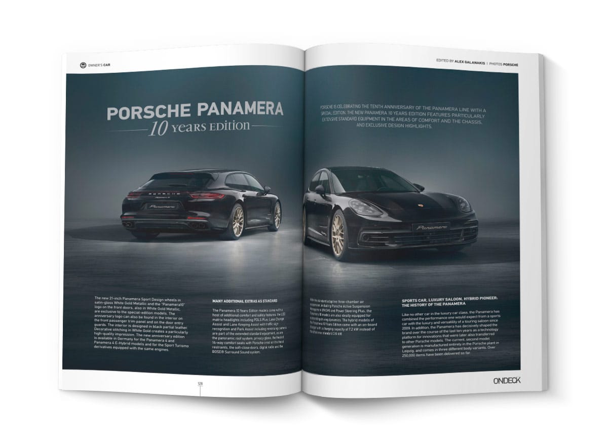 PORSCHE PANAMERA | 10 YEARS 