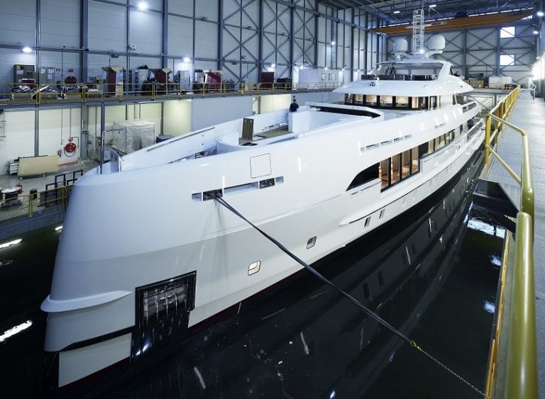Heesen launches second hybrid yacht